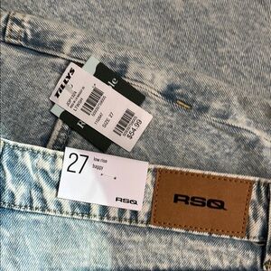 RSQ Light Blue Denim Jeans Baggy